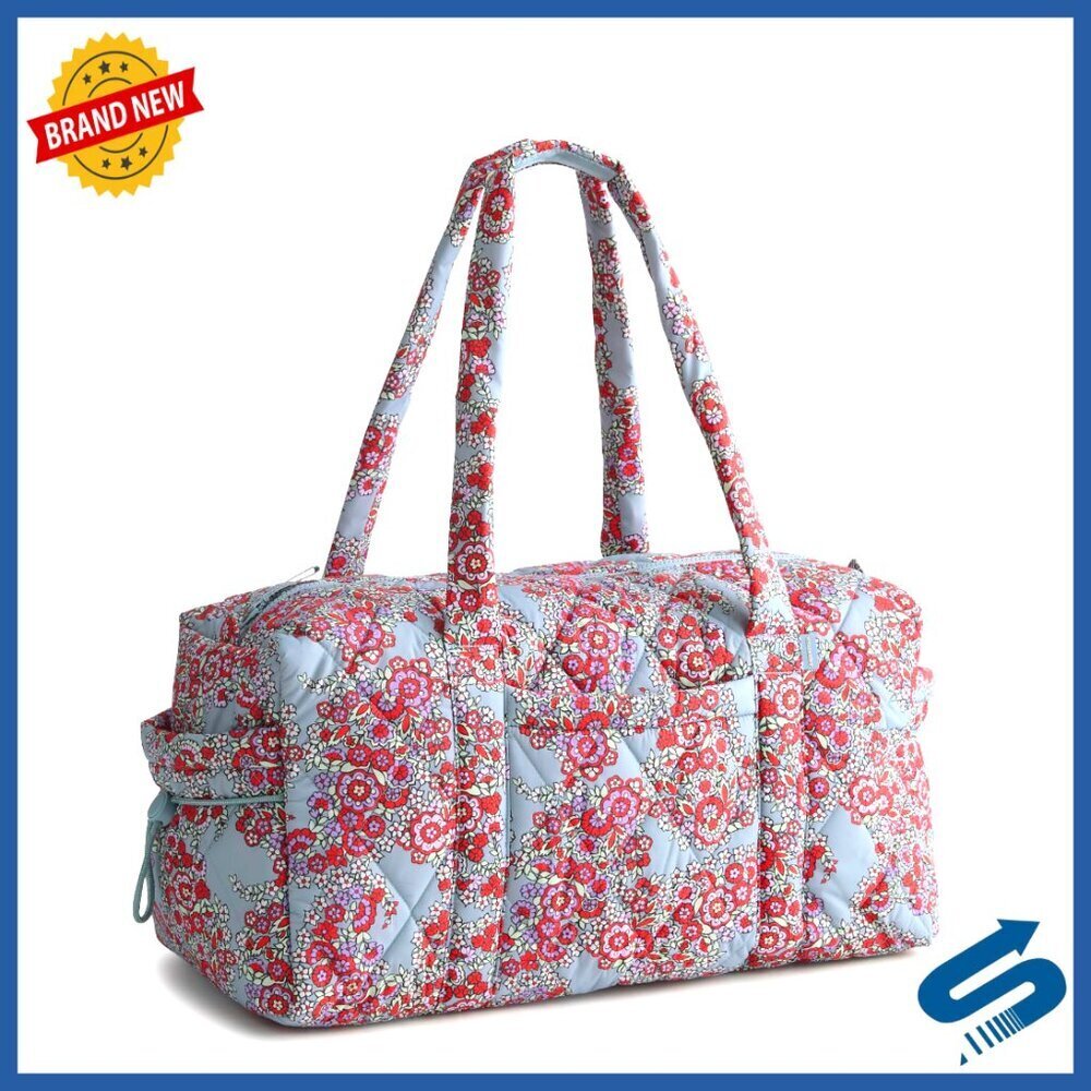Featherweight Duffel Bag, 10x10x2, Recycled Polyester, Travel Tote
